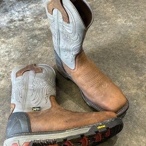 Justin work boots! Steel toe Size 15 EE